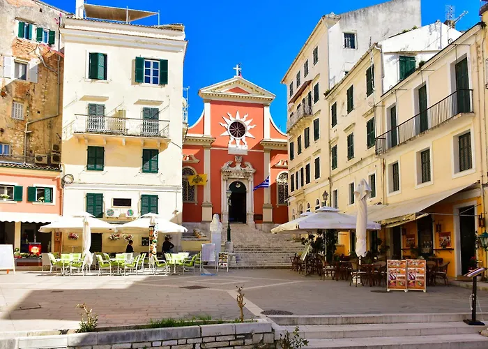 公寓 Mon Repos Deluxe By Corfuescapes